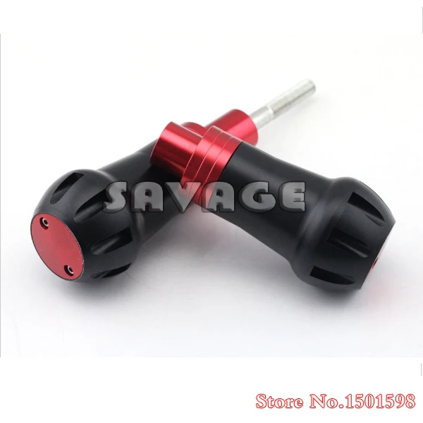 

Motorbike Street Bike Universal CNC Aluminum Body Frame Sliders Crash Protector Motorcycle Falling Protection Red
