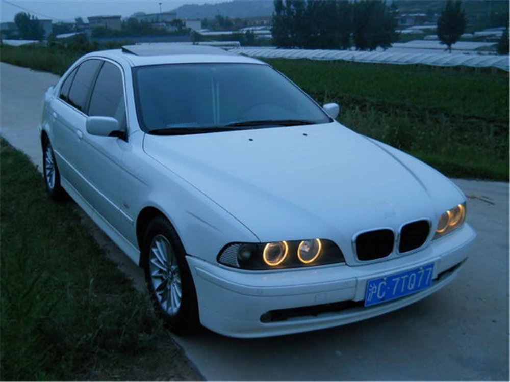 CSGJMY 2 шт светодиодный для BMW E39 E53 E60 E61 E63 E64 E65 E66 E87 525i 530i xi 545i M5 ошибок светодиодный Ангельские глазки габаритных огней лампы