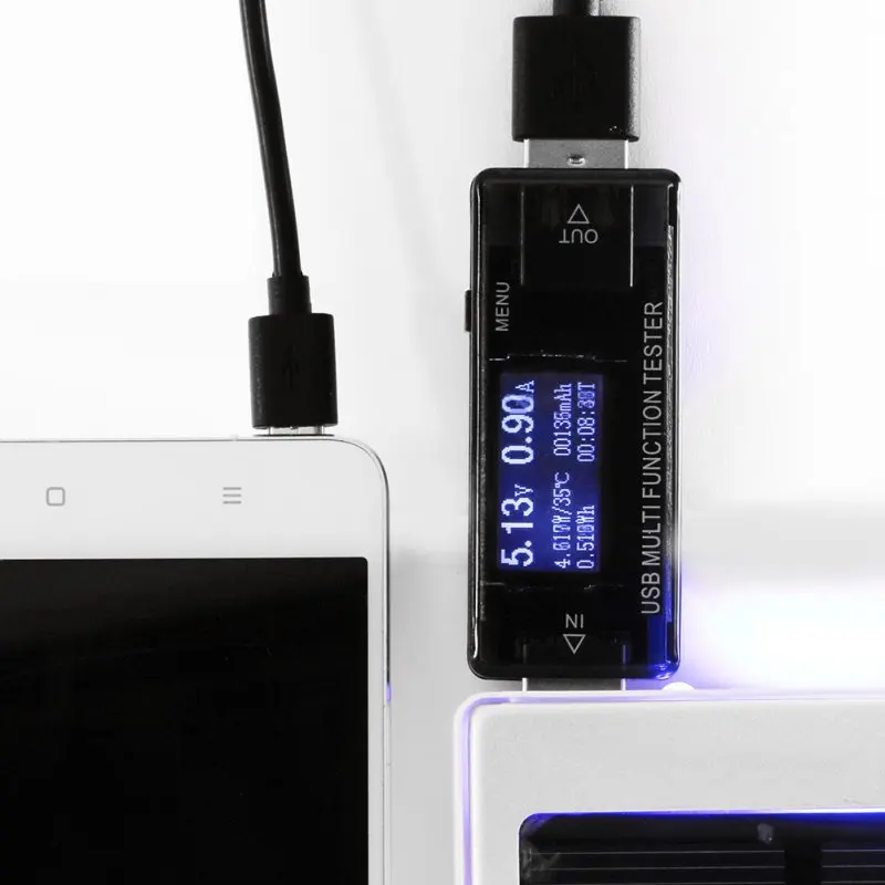 Мини цифровой дисплей 4 V 30 Ток Напряжение Зарядное устройство Ёмкость тестер USB