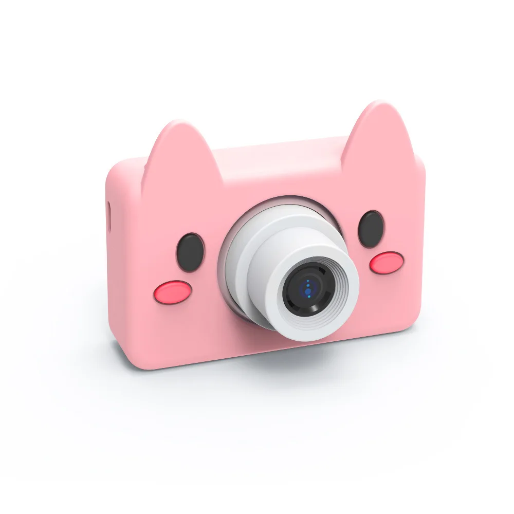 Toy Cameras 8MP cartoon camera HD Video Mini Camera Camcorder for kid baby Gifts 2.2 inch Digital Video Creative DIY 8GB memory