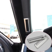2 pz/set ABS Chrome Un Pilastro Aria Condizionata Vent Trim Per Range Rover Sport Vogue 2014-2017 Accessori Auto