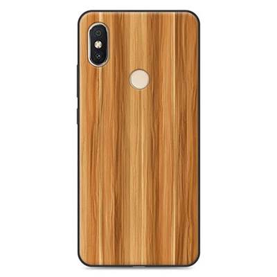 A3 2 шт деревянные зерна для xiaomi redmi S2 чехол мягкий чехол для xiaomi redmi S2 Задняя крышка чехол для телефона красный Mi redmi S 2 оболочка - Цвет: A3