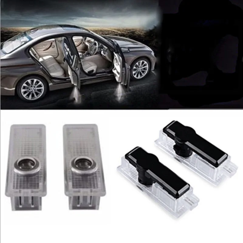 

1 Pair Car Door LED Light Projector Ghost Shadow Lights For BMW 2pcs/Set with Adapter Cable Bright Welcome Light