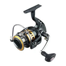 Biggest Discount!!12+1BB One-way Clucth Spinning Fishing Reel reel GA Series Carp Ice Fishing Gear 5.5:1 Real casting Wheel