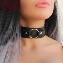 CEA. Жгут, новинка, воротник из искусственной кожи, широкий шейный ремень, регулируемый пояс, SM бондаж, ограничители, бондаж, сексуальный, БДСМ, на шею, жгут, на подтяжках