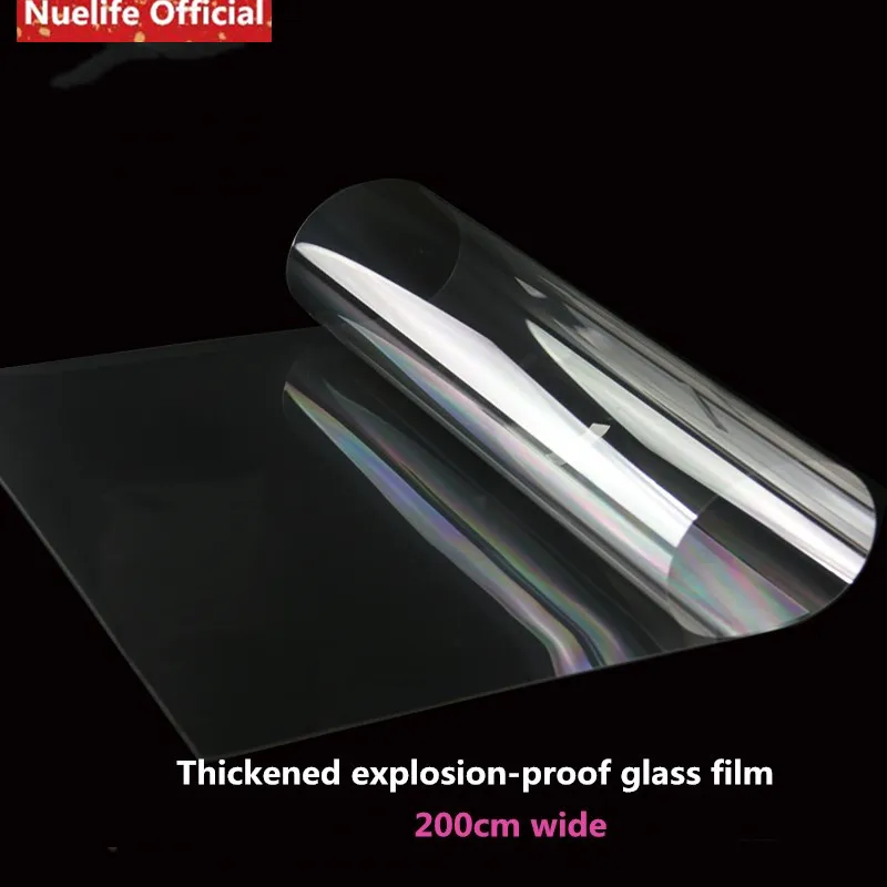 

Explosion-proof film thickening bathroom living room glass office sliding door protective film home kitchen window glass film