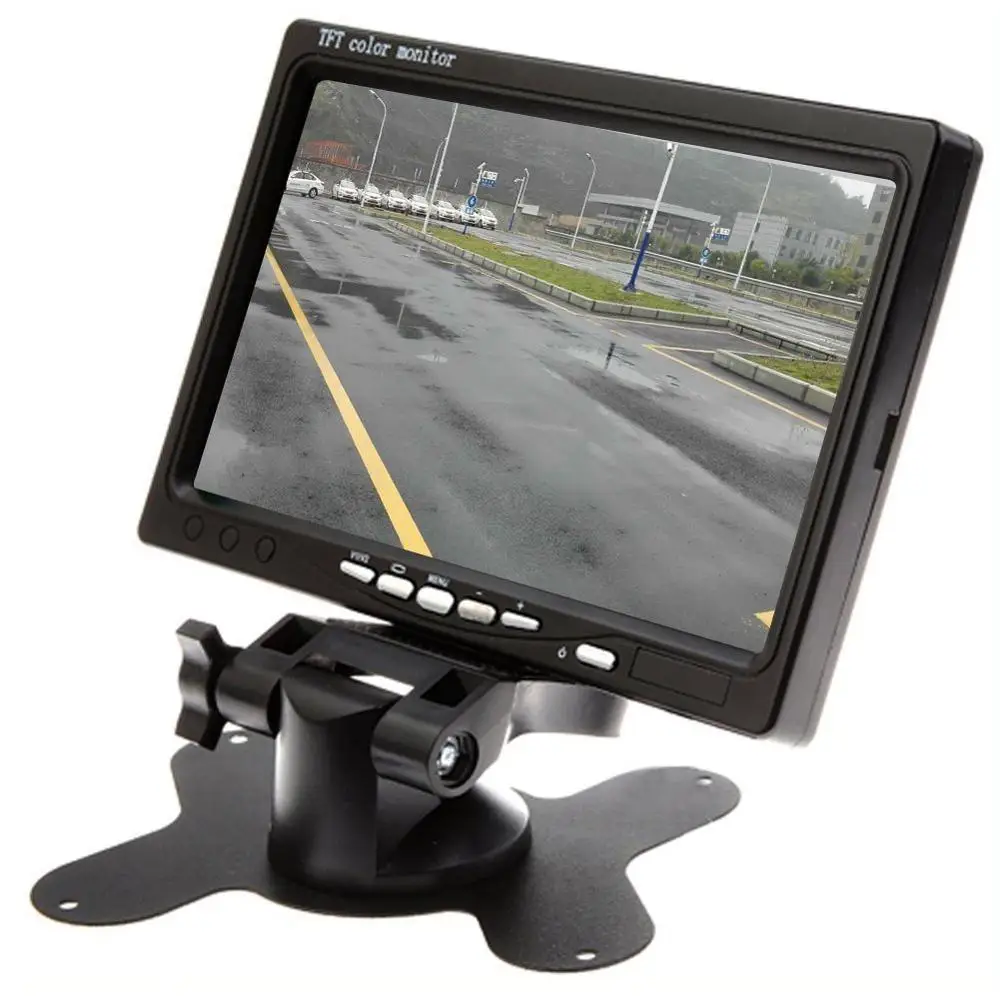 7 Inch TFT Color LCD Car Monitor HD Display Car DVD Screen For Car DVD VCD