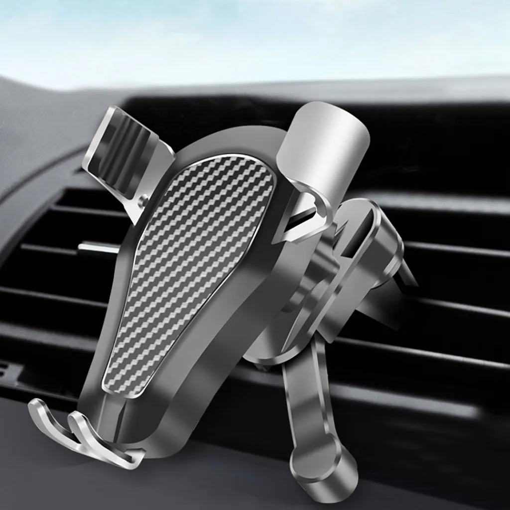 

Smartphone Stand 1PC Universal in Car Holder Stand Air Vent Mount Clip Cell Mobile Phone Holder Compact and portable 6.5