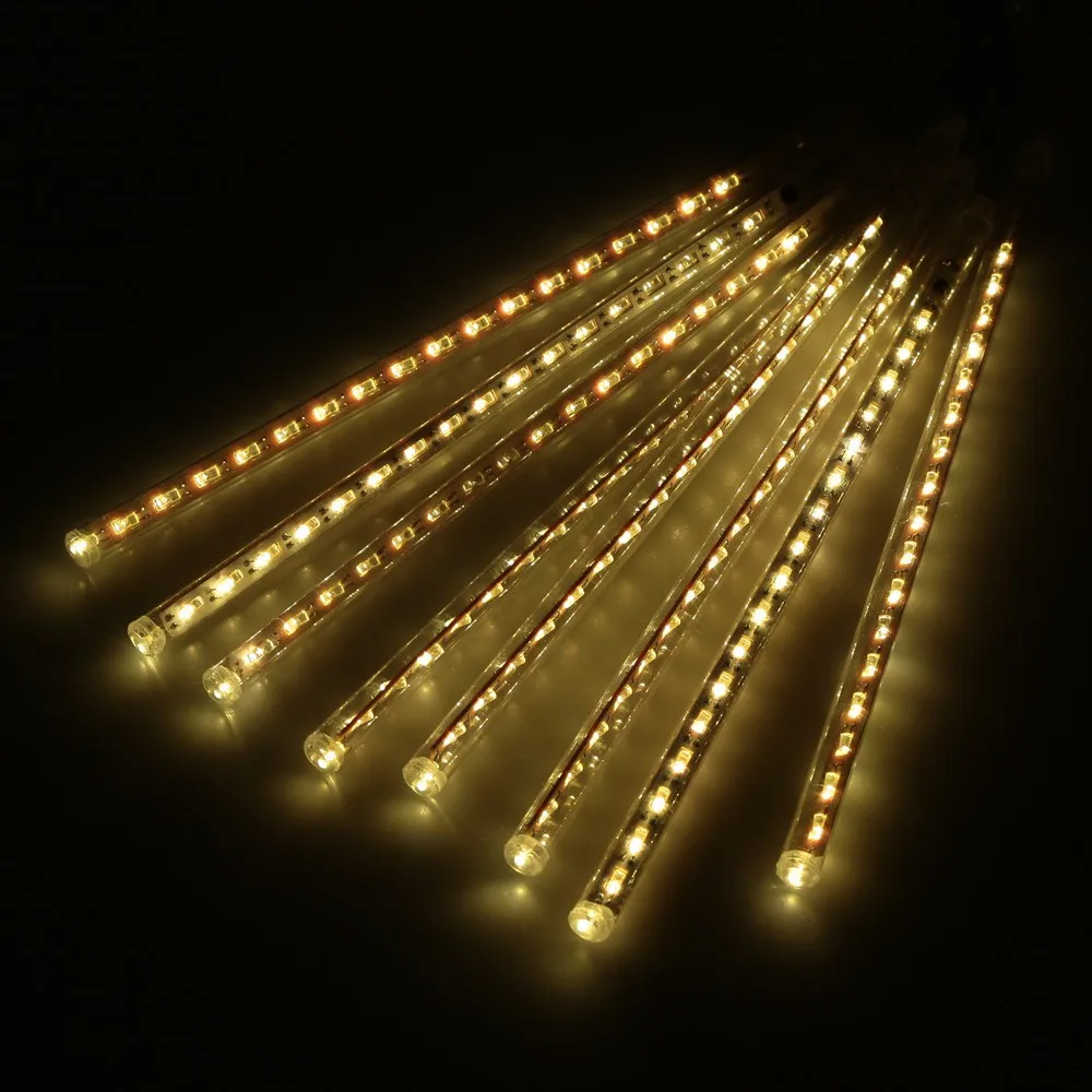 Светодиодная гирлянда метеоритный дождь 8 трубок 30 см|meteor shower rain|meteor showerrain led |