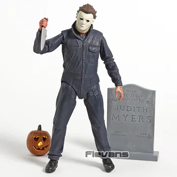 

Halloween Michael Myers Ultimate Action Figure with LED Light PVC Collectible Model Toy