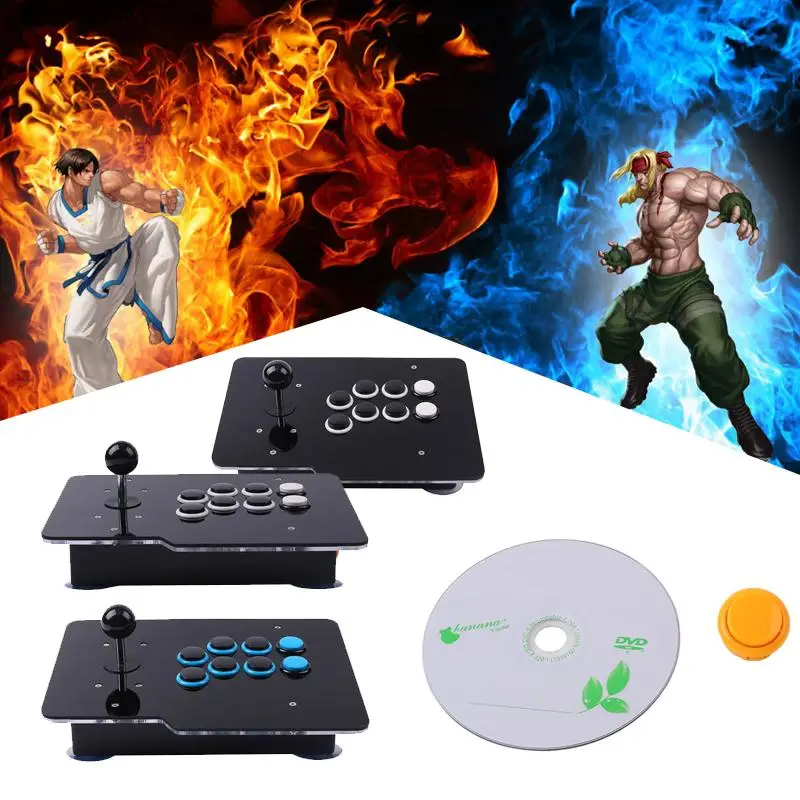 

Arcade Joystick/Gamepads USB Controller 8 Directional Buttons Zero Delay Rocker Wired For PC Android popular hot sale