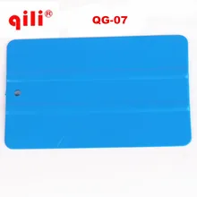 DHL бесплатно 500 шт. QILI QG-07 установка Squeegee Мягкий PP материал скребок Инструмент для обертывания автомобиля пленка инструмент инструменты для склеивания окна инструменты для пленки