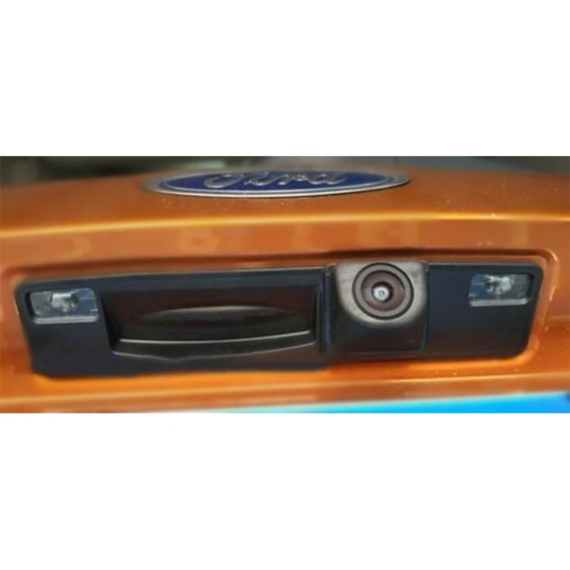 Для Ford Focus Real HD CCD автомобильная парковочная камера заднего вида резервная камера багажника Переключатель ручка 170 градусов