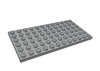 

Elements Brick Parts 3028 Plate 6x12 Classic Piece Building Block Toy Accessory Bricklink Y176
