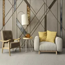 Nordic minimalistic personality abstract geometric line square TV background wall Nordic minimalistic personality abstract geometric line square TV background wall