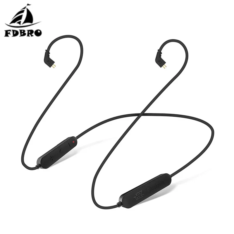 

FDBRO Waterproof Aptx Bluetooth Module 4.1 Wireless Upgrade Module Cable Detachable Cord Applies Original Headphones ZS10AS10