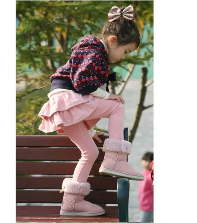 100-160 г. Высококачественные весенне-осенние леггинсы для девочек и юбка брюки для девочек детские штаны модная одежда для девочек