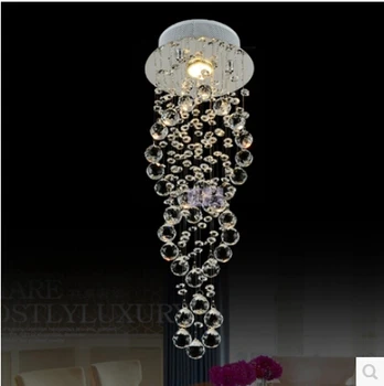 

Modern selling LED crystal chandeliers imported K9 Crystal LED lamps led lustre light for AC 90-260V