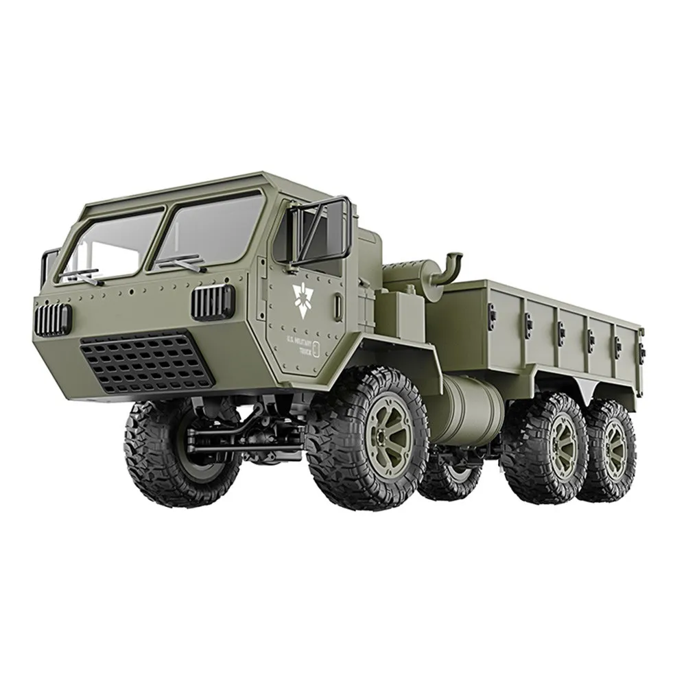 Fayee FY004A 1/16 RC военный грузовик радио машина 6WD гусеничный внедорожный гусеничный RTR Радиоуправляемый автомобиль для детей 6,19