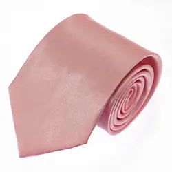 Розовые галстуки 8 см для мужчин Классические деловые галстуки свадебные аксессуары
