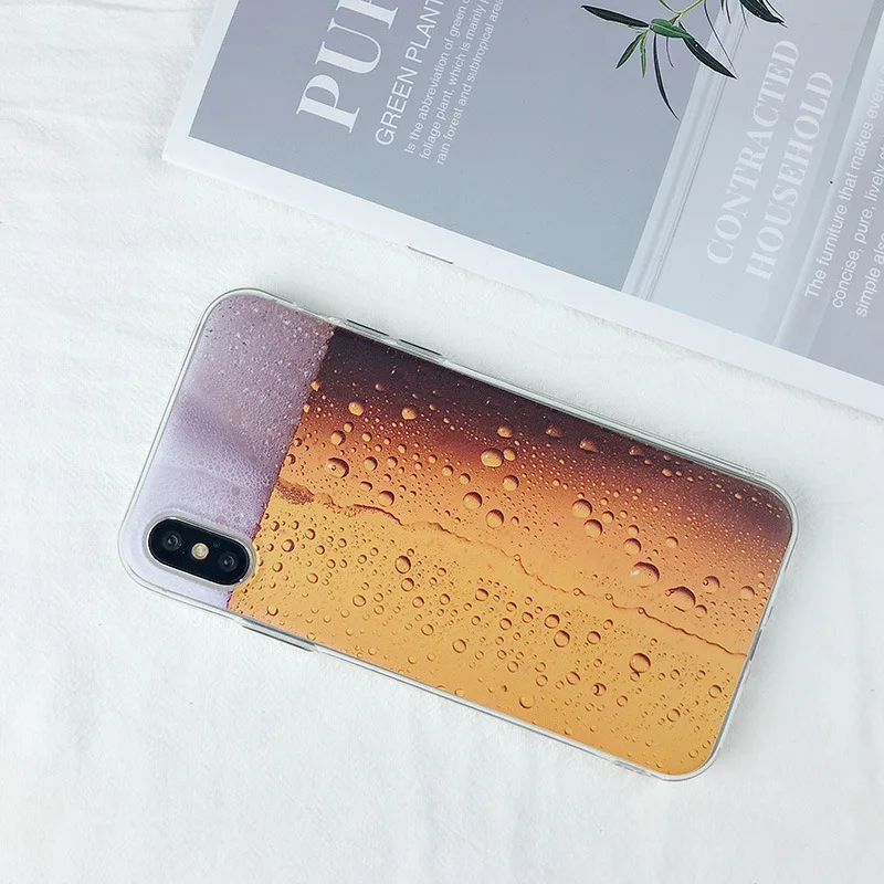 Силиконовый чехол для iPhone XS 11 Pro Max XR прозрачный из ТПУ X 6 6S 7 8 Plus чехлы пар с