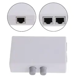 RJ45 низкая стоимость практичный Ethernet Plug And Play современный Destop сетевой коммутатор экономия пространства легко работать 2 порта дома и офиса