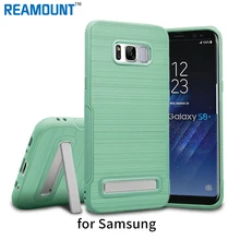 100 pcsFor samsung s8 s8 plus подставка из ТПУ чехол для samsung A720F A520F защитная TPU чехол для телефона чехол