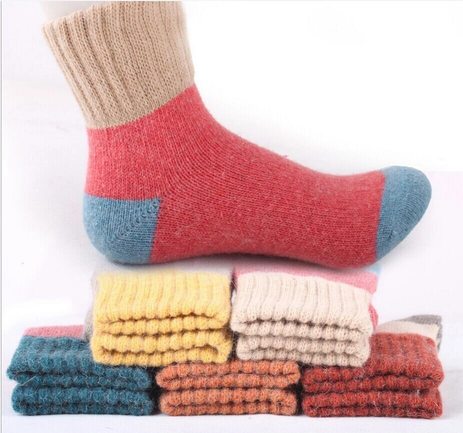 5 Pair Autumn And Winter Wool Women Funny Socks Thickening Keep Warm Hair Woman Sock Hosiery Female 5 Pair Autumn And Winter Wool Women Funny Socks Thickening Keep Warm Hair Woman Sock Hosiery Female