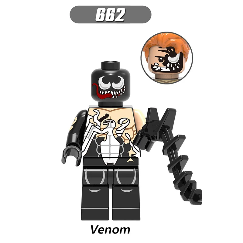 

Single Sale LegoINGlys Super Heroes Large Sinestro Green Lantern Kilowog Venom Thanos Carnage Building Blocks Toys children Gift