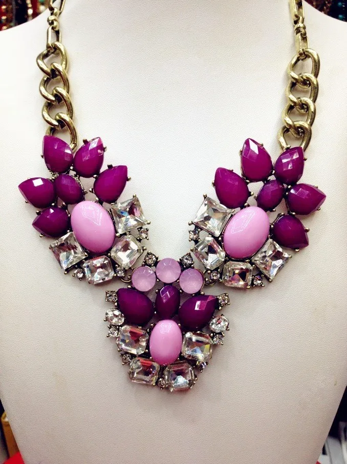 2016 Trend fashion Necklaces & pendants costume choker chunky Jc