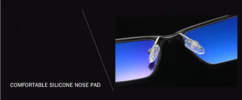 BENZEN анти голубой лучи компьютерные очки для чтения алюминиево-магниевого очки с оправой для ТВ игровые компьютерные очки с Чехол 5117