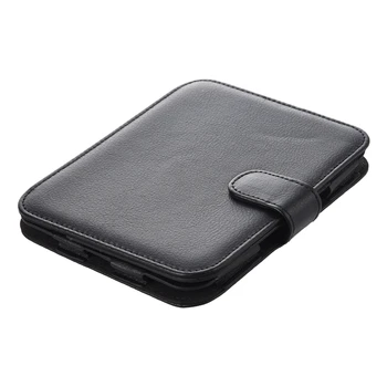 

Hot Leather Case for Barnes and Noble Nook Simple Touch with GlowLight , Black