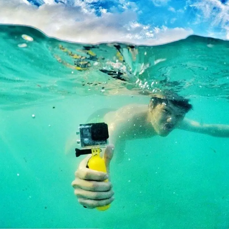 PULUZ плавающая ручка поплавок рукоятка с ремешком для GoPro HERO 7/6/5/4/2/1 Xiaoyi Gamin SJCAM