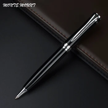 

MONTE MOUNT selling Deluxe Edition Business Black Nib medium metal Ballpoint Pens New