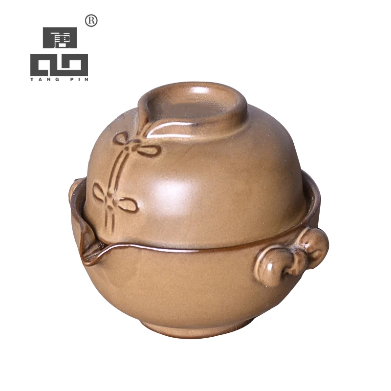TANGPIN Японский керамический заварочный чайник gaiwan teacup портативный чайный набор