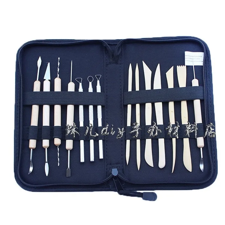 

High Quality 3Pcs/lot Pottery Clay Sculpture Carving Modeling Tools Art Craft Handmade Household Clay Art Tools