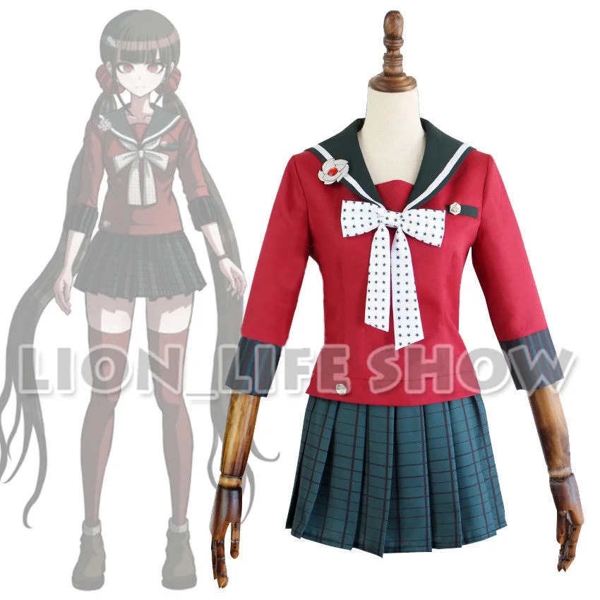 Костюм для косплея Danganronpa V3 Killing Harmony школьная форма харукава Маки|cosplay costume|school