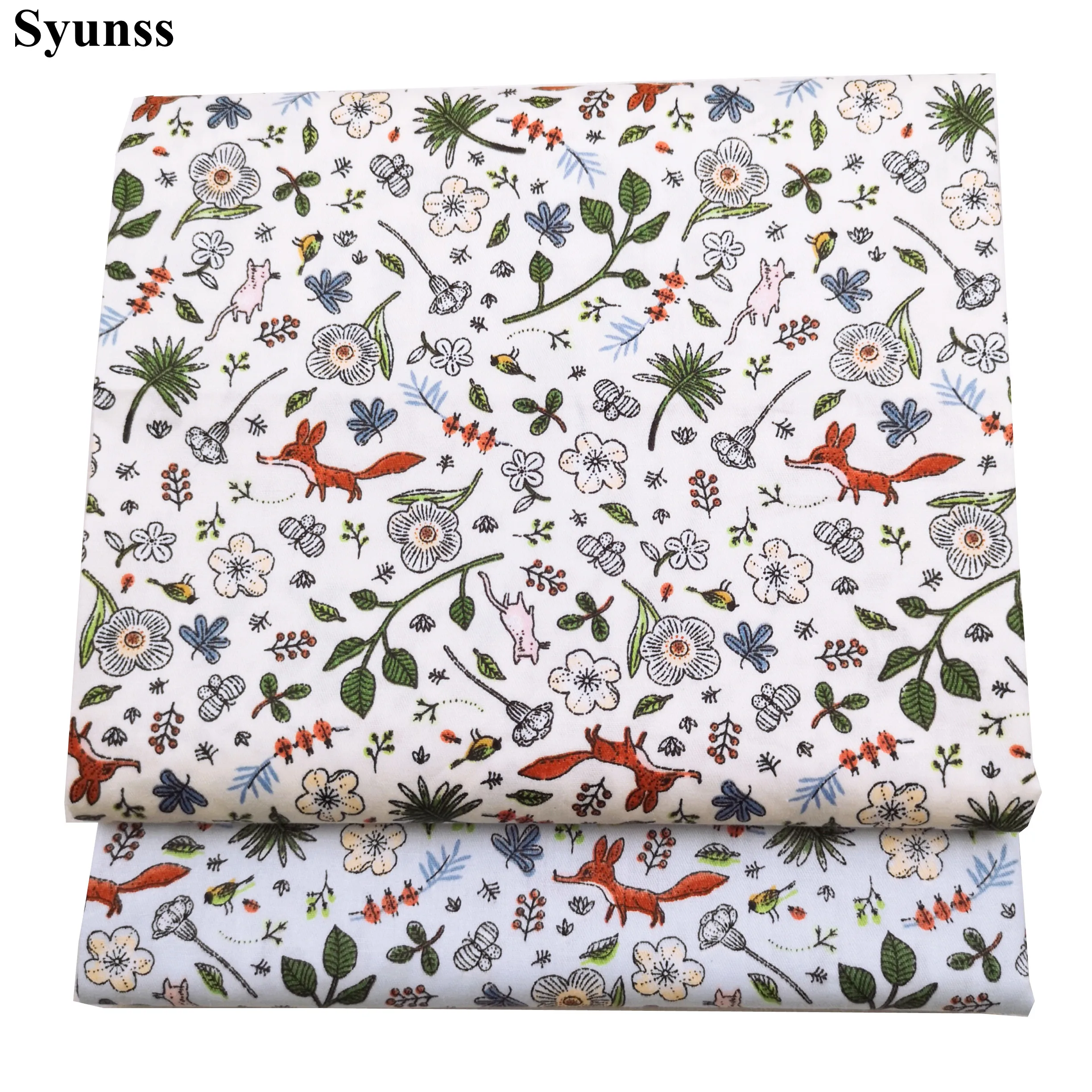 Syunss Diy Лоскутная Ткань для стеганых детских кроваток подушек платья шитья Tissus