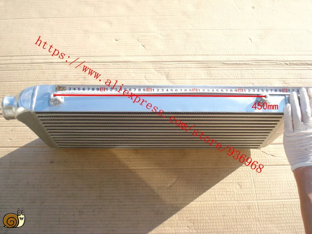 Размер ядра 2,5x230 мм x 65 мм в/выход 550 дюймов Универсальный интеркулер спереди крепление бар и пластины интеркулер Поставщик AAA Турбокомпрессор