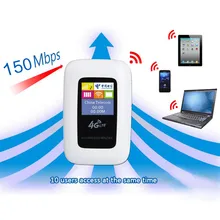 4 г LTE Wi-Fi маршрутизатор мобильной точки доступа МИФИ 150 Мбит/с модем Ulocked Беспроводной ключ 3g 4 г Wi-Fi маршрутизатор с sim автомобиля широкополосный