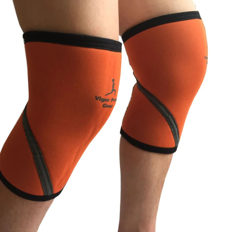 vpg wl1402 Black Rose 5mm knee sleeve for weightlifting, crossfit