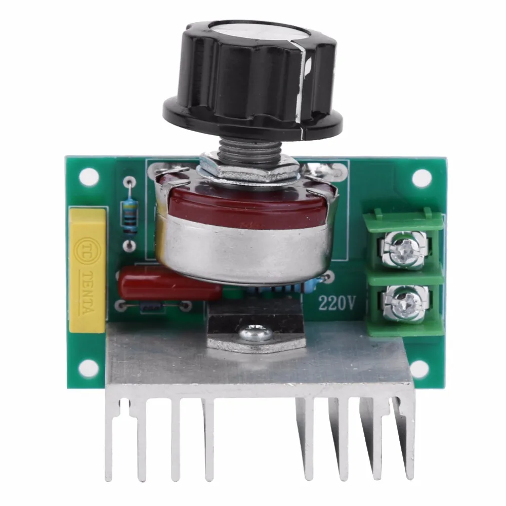 

3800W AC Transfor Voltage Regulator 220V SCR Dimming Dimmer Speed Controller Temperature Governor Power Monitor Dimming Monitor