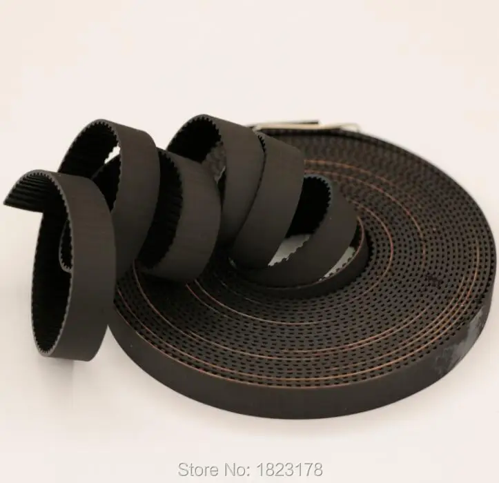 1meters/LOT MXL 10mm timing belt Pitch=2.032 open rubber belt width 10mm 3D Printer belt MXL-10