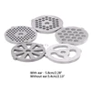 5 types Meat Grinder Plate Net Knife Meat Grinder Parts stainless Steel Meat Hole Plate 2