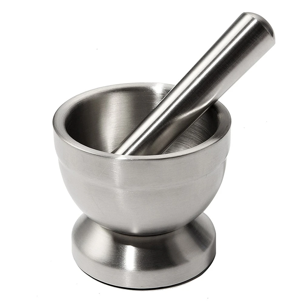 304 Stainless Steel Mortar and Pestle/Spice Grinder for kitchen
