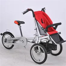 Red Kids Bike font b Carbon b font Steel Mother font b Bicycle b font Stroller