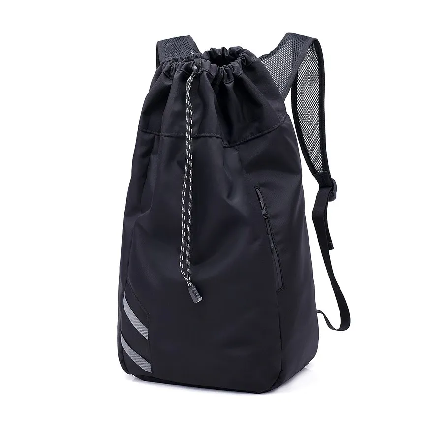 men drawstring bag backpack male bagpack casual black backpack for boy