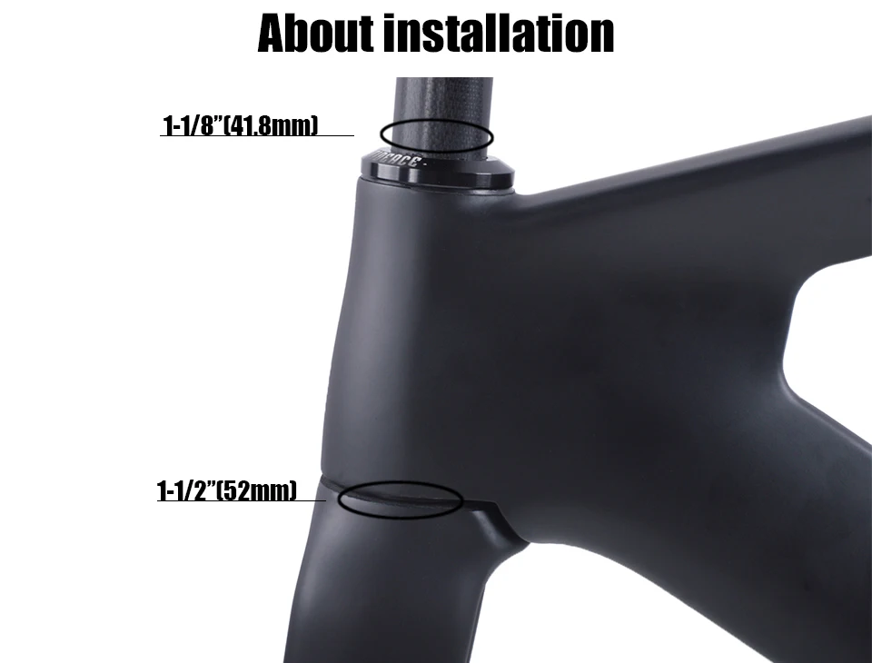 Sale 2018 Carbon Track Frame Carbon Fiber Fixed Gear bike frame Carbon Racing Tracking bike Frameset 49/51/54cm with fork seatpost 7