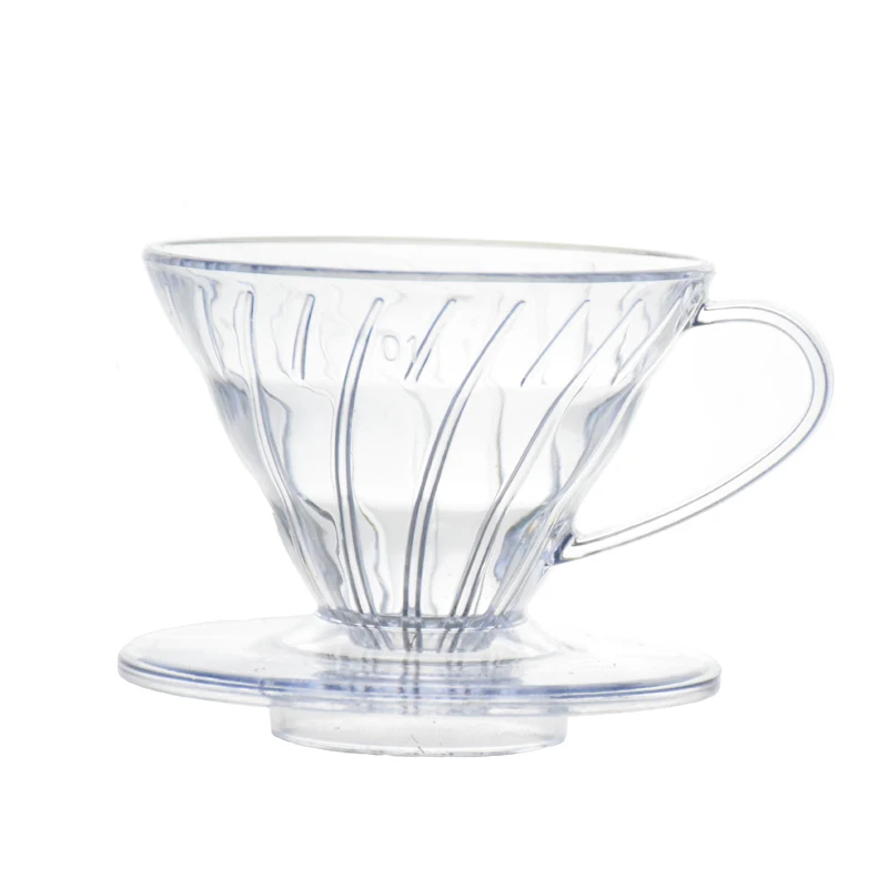Eco coffee Pour Over Coffee Set V60 пластиковая капельница с бумажными фильтрами кофейник