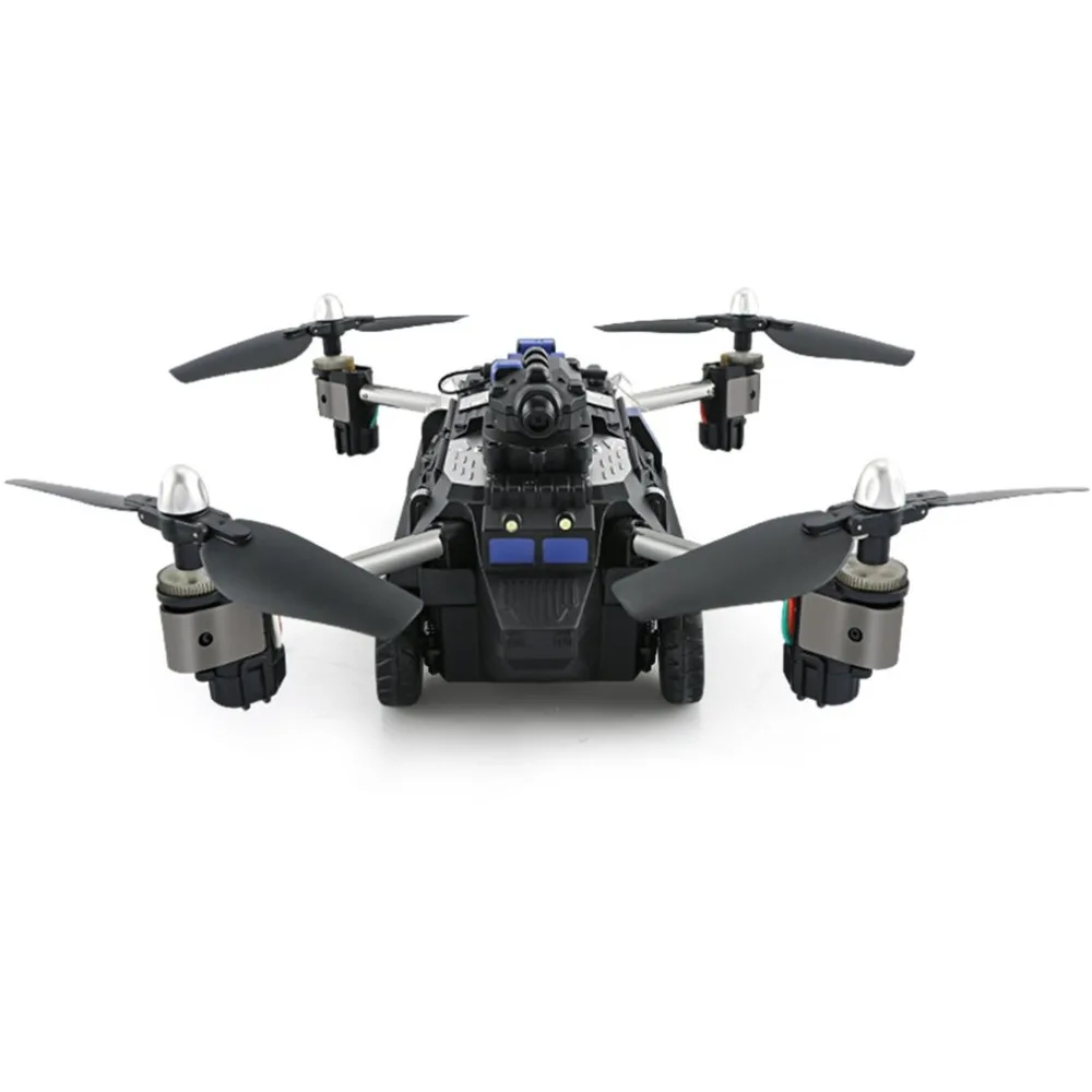 

JJR/C H40WH Selfie FPV RC 2.4G RC Quadcopter Tank Car Drone Aircraft with 720P Wifi HD Camera Altitude Hold 360 Flips